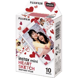 Fuji Instax Mini Deco Heart Sketch (10)