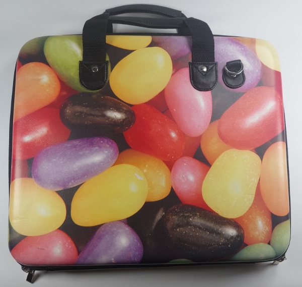 Fun & Funky Jellybean Laptop Bag & Portfolio